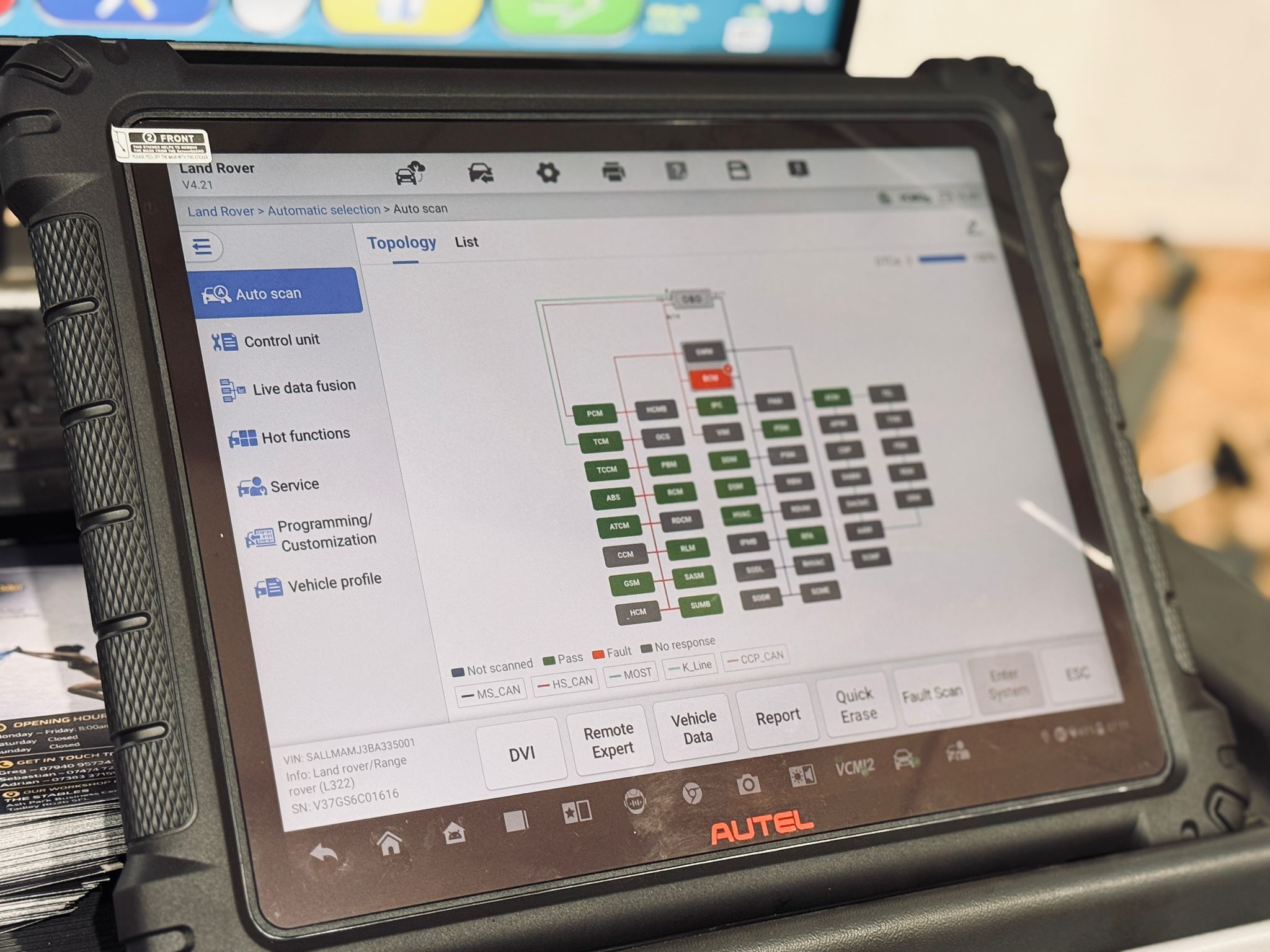 ECU Diagnostic & Coding