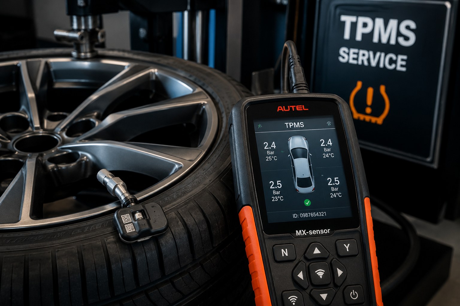 TPMS Sensor Programming and Replacement
